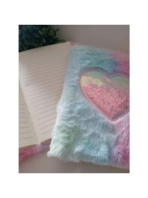Caderno de Pelúcia Love 80 Folhas 