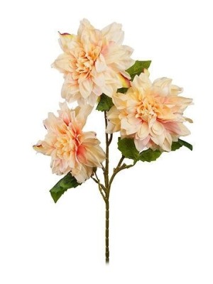 Haste de Dalia Colorida Alta Galho de Dalia 75cm Decoração