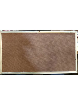 Lousa Verde Infantil Quadro Negro Giz MDF 25x39cm