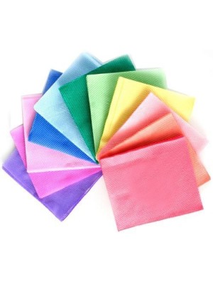 Guardanapo Descartavel 20x22cm com 50 unidades Amarelo