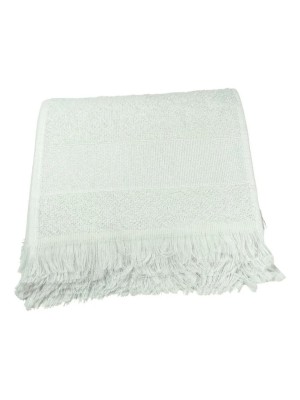 Toalha Social Slim Lisa 23x36cm 22g Branco Secagem Rápida e Toque Suave para Mãos