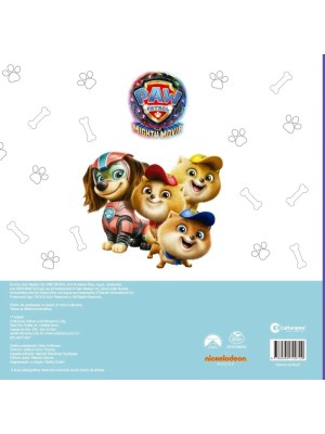 Livro Arte e Cor Patrulha Canina - Um Filme Super Poderoso | Diversão e Criatividade com os Heróis da Patrulha Canina