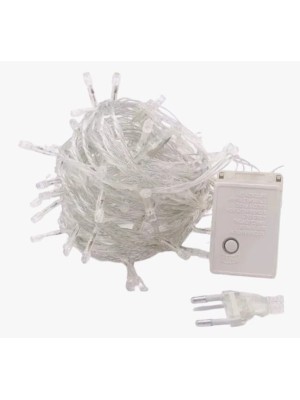 Pisca Led Branco Frio com Controle 8 Funções para Decoração e Enfeite de Arvore de Natal