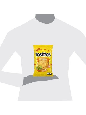 Salgadinho de Milho Toque de Sal Marinho Tostitos Pacote 110g