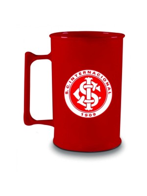Caneca Acrilica 450ml Times Futebol - Internacional Cor Vermelho
