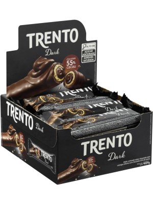 Chocolate Trento Dark Meio Amargo 55% Cacau 464g - 16x29g
