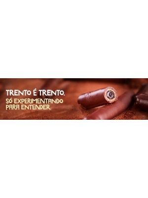 Chocolate Wafer Trento Sabor Chocolate 464g - 16un com 29G Cada