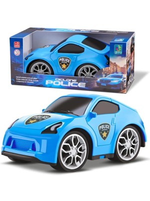 Carrinho de Policia Brinquedo Menino Cyclone Police
