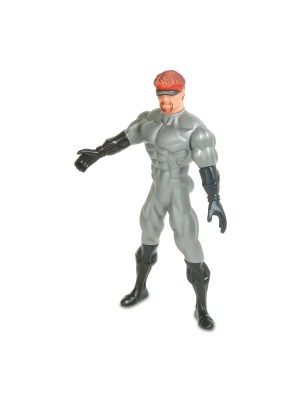 Boneco Articulado X-Patrol 34cm Brinquedo Infantil de Ação Realista para Meninos e Colecionadores