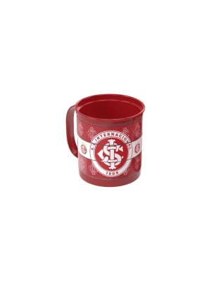 Caneca Inter Infantil Plasútil 300ml – Estampa Oficial, Segura e Leve para Crianças
