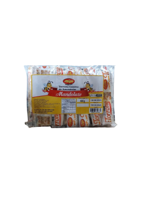 Mandolate Caseiro de Amendoim 400g – Doce Artesanal Crocante e Saboroso