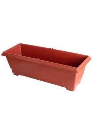 FLOREIRA GR MARROM 49X18CM UN.