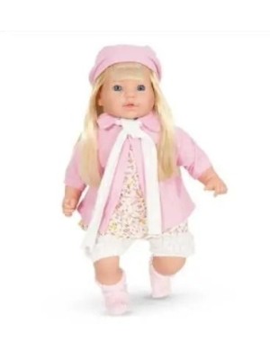 Boneca Rose Ring Premium 40cm Boneca Reborn Realista Soft Brinquedo Infantil Educativo para Crianças e Colecionadores