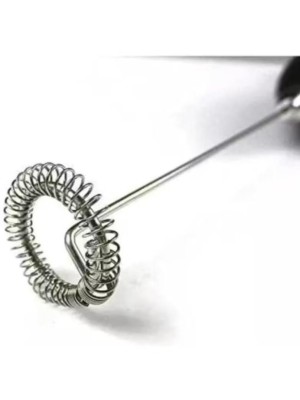 Mixer Mini Elétrico a Pilha 19,5cm – Portátil para Café, Cappuccino e Shakes