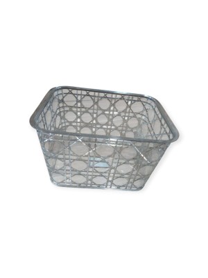 Organizador Multiuso Plástico 28x20,5x17cm Caixa Organizadora Versátil para Banheiro, Escritório e Closet