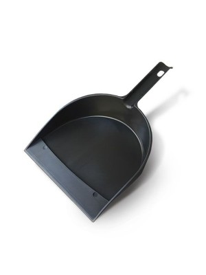 Pá de Lixo Plástica Resistente Preta para Limpeza Doméstica e Comercial – Leve, Ergonômica e Durável