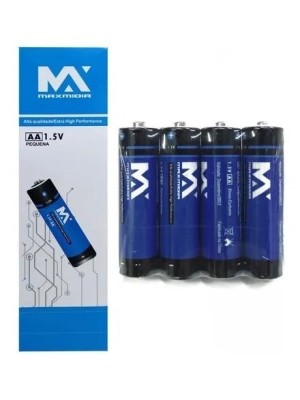 Pilha AA Maxmidia Tubo com 60 Unidades – Energia Duradoura e Econômica para Diversos Dispositivos