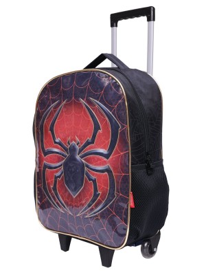 Mochila Infantil com Rodinha Kit com Lancheira Térmica e Estojo Escolar Menino Super-Herói Resistente e Confortável