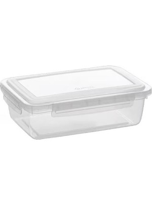 Pote com Trava 1,1 Litro – Linha Easy Lock, Vedação Reforçada, Tampa com Travas Laterais, Pote Transparente BPA Free para Marmita, Freezer e Geladeira