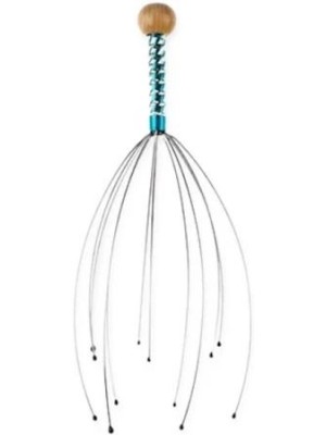 Massageador Capilar 21cm Relaxante para Couro Cabeludo Estimulador de Circulação