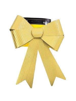 Laço Decorativo Duplo Rekta Sortido 22x31cm – Ideal para Árvores, Portas e Festas