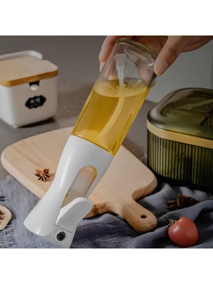Borrifador de Azeite em Vidro 21,5x5,5cm com Pulverização Fina – Dispenser para Óleo, Vinagre e Temperos na Cozinha