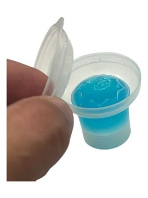 Gel Sanitário Lavanda 6g Quim Aroma – Aplicador Prático que Limpa, Perfuma e Mantém o Vaso Sanitário Cheiroso com Aroma Suave de Lavanda