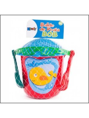 BALDE DE PRAIA P BOB 18X18X17CM UN.
