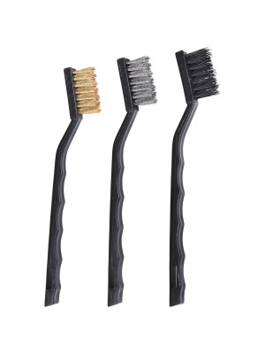 ESCOVAS DE ACO PQ 3PCS