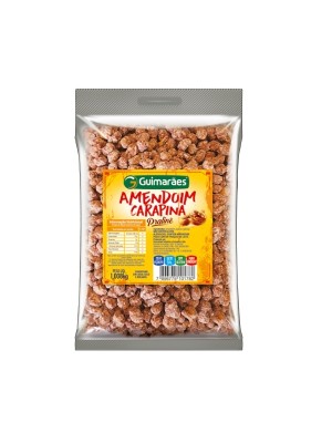 AMENDOIM CARAPINA PRALINE 1,008KG UN. GUIMARAES