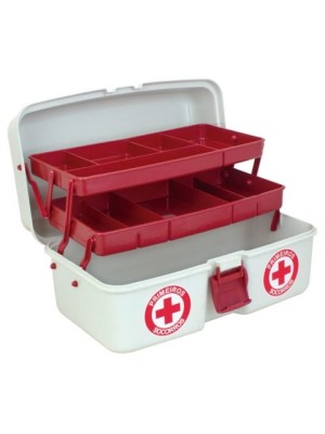 MALETA DE PRIMEIROS SOCORROS 16X33X20CM DE PLASTICO