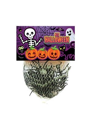 KIT HALLOWEEN ARANHA E CIA C/12PCS UN.