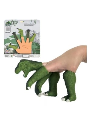 FANTOCHES P/ DEDOS 7CM DEDOCHES DINOHISTORY UN. HEFER BRINQUEDOS