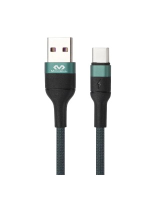 CABO TIPO C TRANCADO 2.4A 1M PRETO